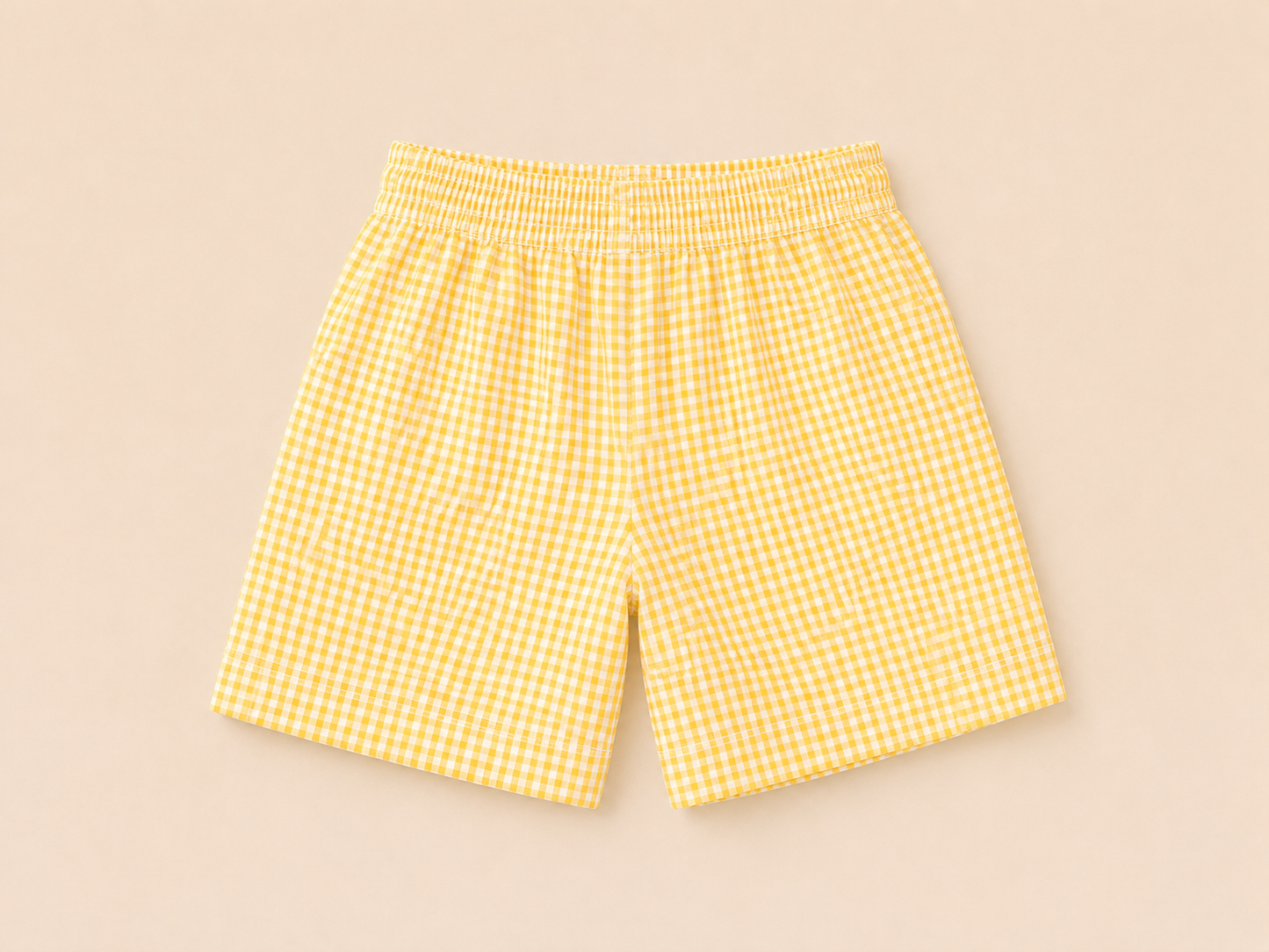 Yellow Gingham Set