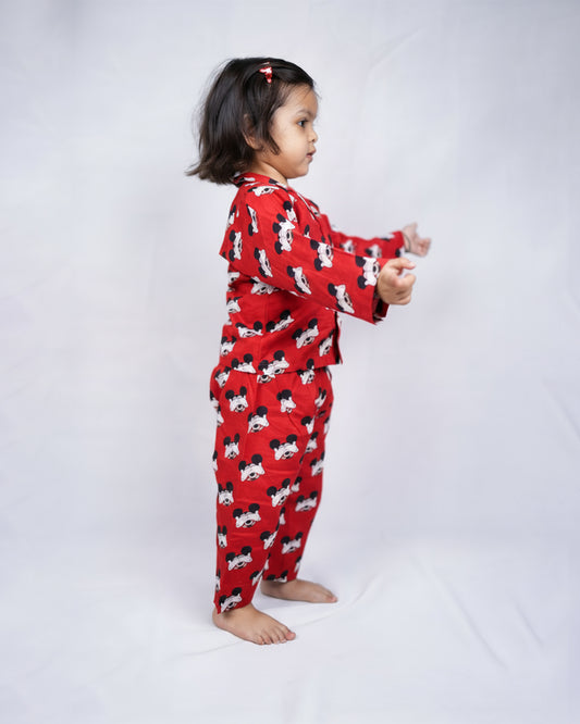 Red Giggle Nightsuit