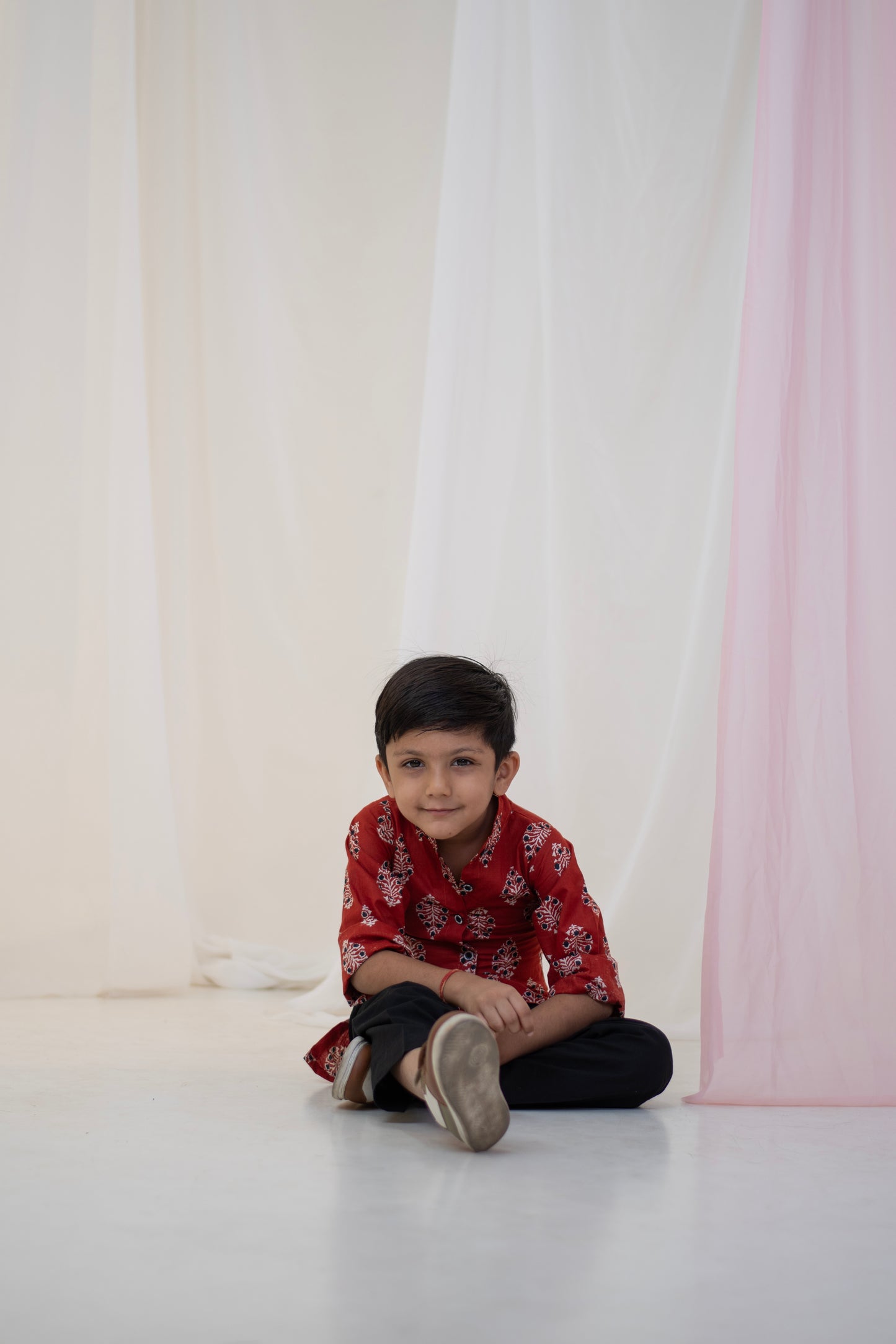 Pattern Pop Kurta Set