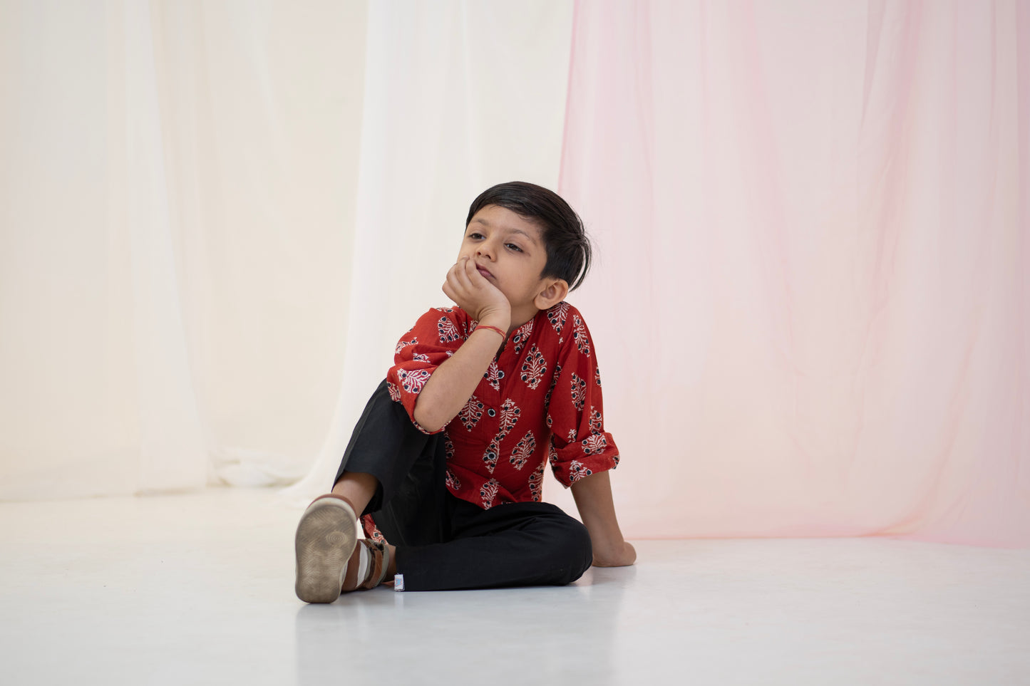 Pattern Pop Kurta Set