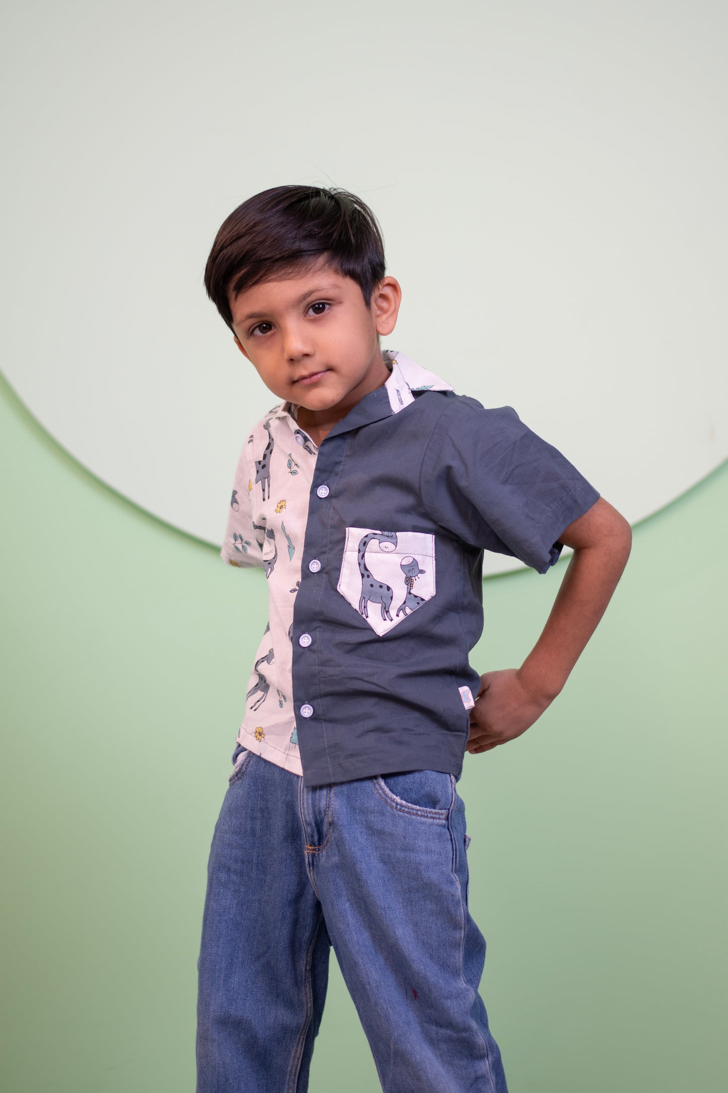 Pattern Fusion Shirt