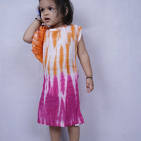 Sunset Tie-Dye Dress