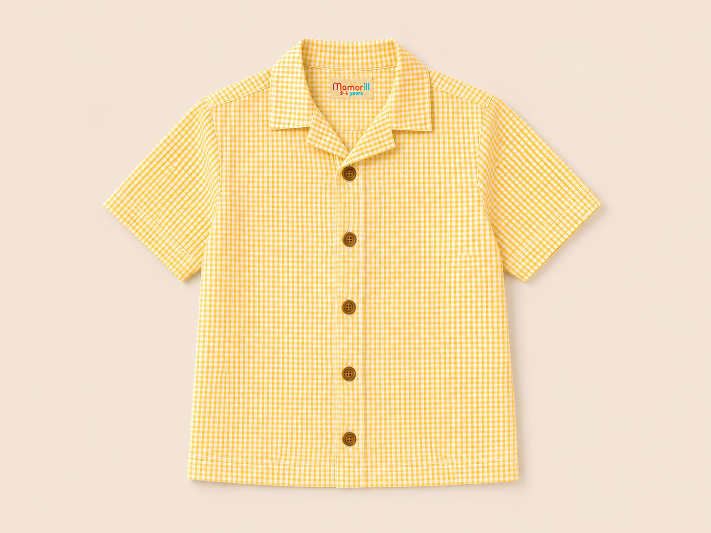 Yellow Gingham Set