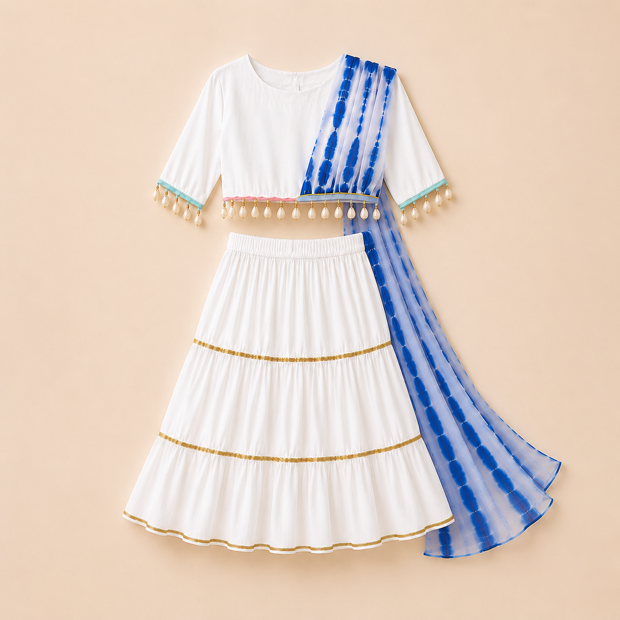 Blue Meher Lehenga Set