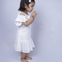 White Blossom Dress