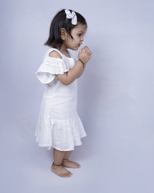 White Blossom Dress