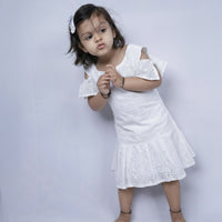 White Blossom Dress